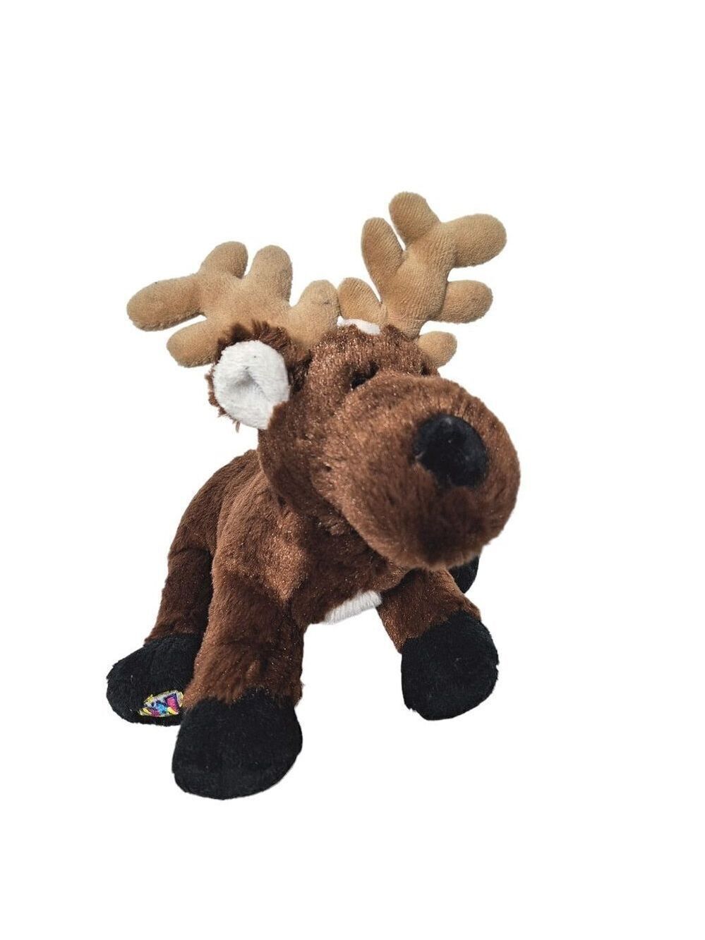 Ganz Webkinz Brown Reindeer Plush Stuffed Animal 8.5"